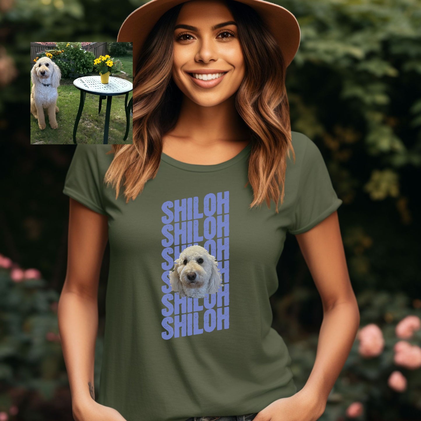 Custom Dog Shirt, Custom Pet Shirt, Custom Photo Shirt, Pet Portrait, Dog Portrait, Custom T-Shirt, Personalized Dog Shirt