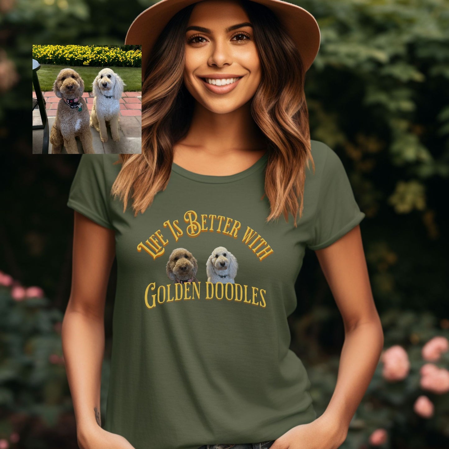 Custom Dog Shirt, Custom Pet Shirt, Custom Photo Shirt, Pet Portrait, Dog Portrait, Custom T-Shirt, Personalized Dog Shirt