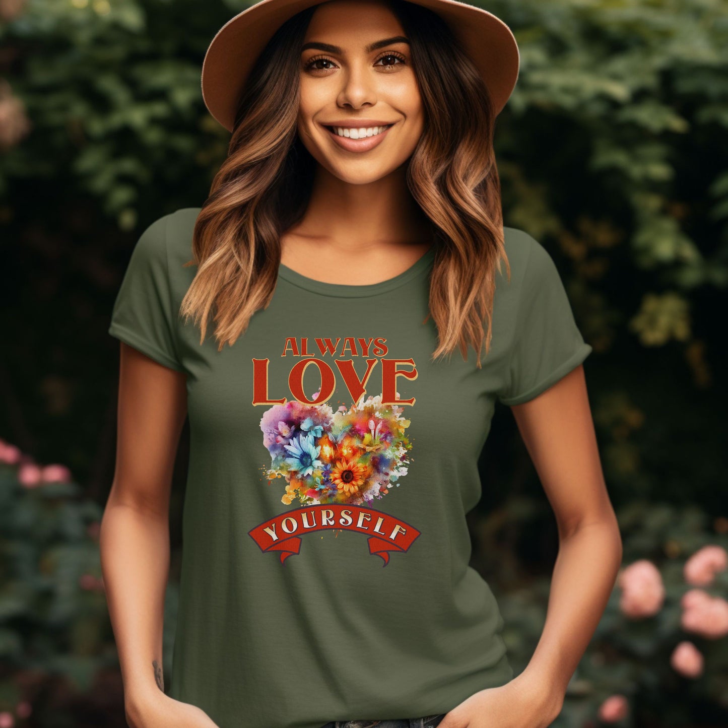 Always Love Yourself Valentines Day Shirt, Valentines Day Gifts for Her, Valentines Day Mental Health Awareness