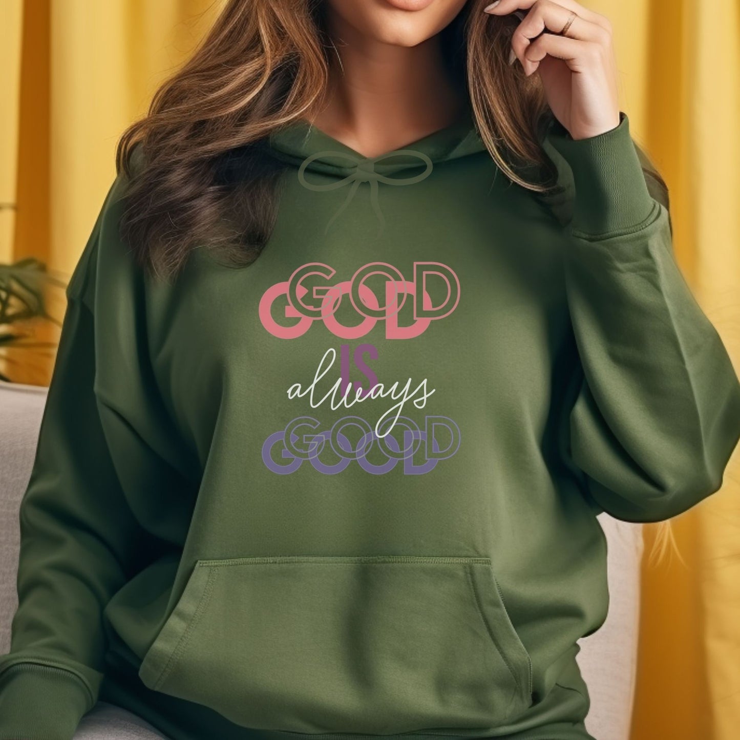 God Is Always Good Christian Apparel gifts for women, Bible Verse Shirt, Christian Gifts, Christian Streetwear, Bible Verse Tee, Christian Floral Bible Shirt