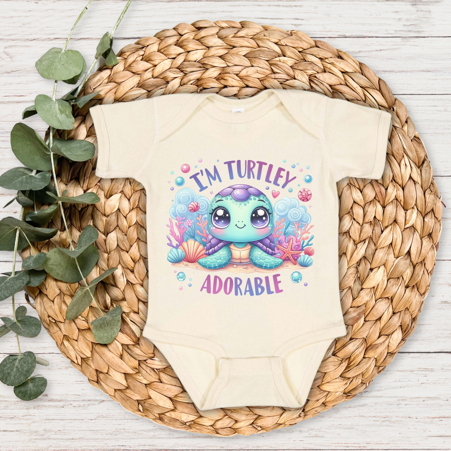 I'm Turtley Adorable Baby Bodysuit