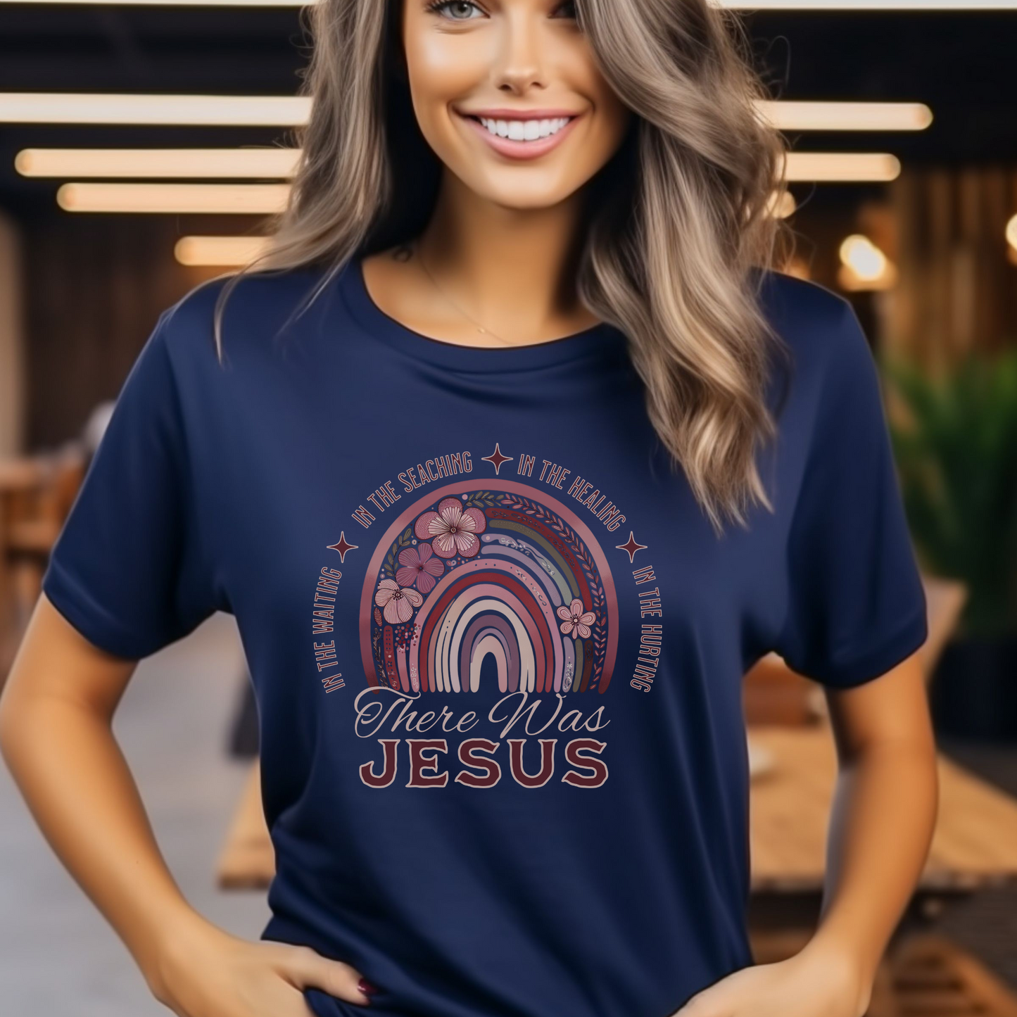 There Was Jesus Christian Apparel gifts for women, Bible Verse Shirt, Christian Gifts, Christian Streetwear, Christian Bible Shirt