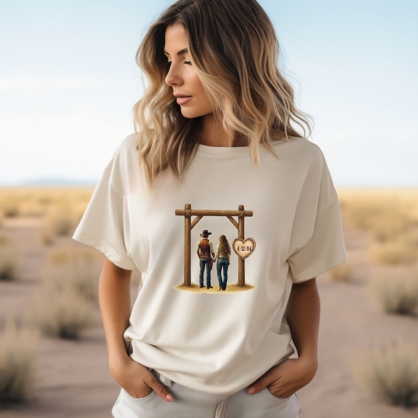Cowboy and Cowgirl Tshirt