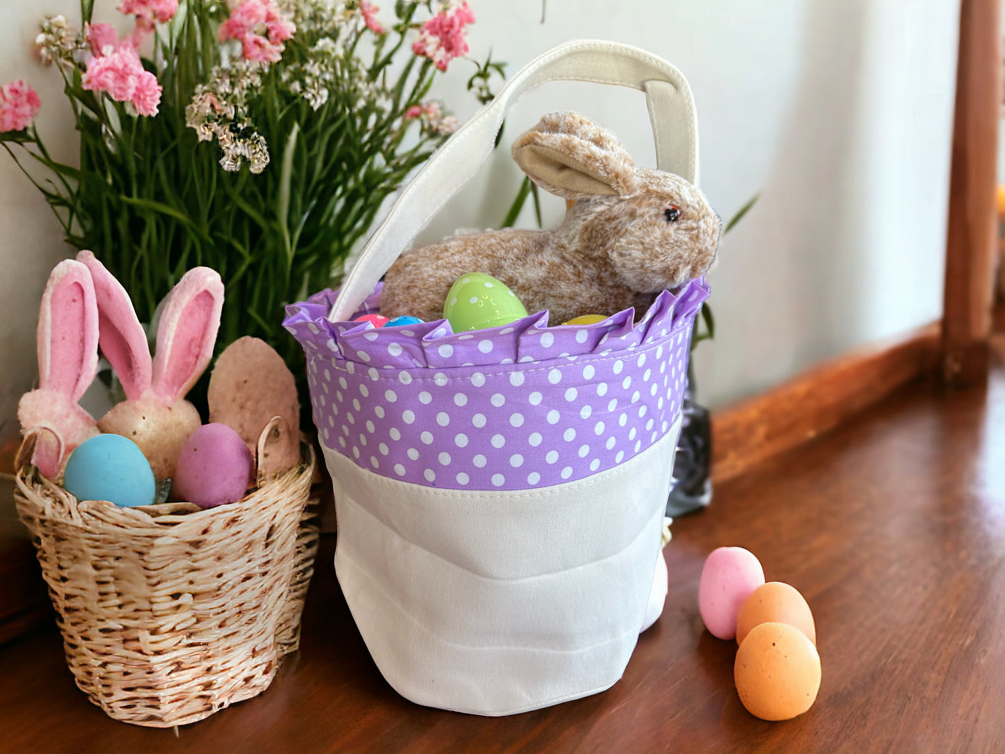 Personalized Easter Basket Boy and Girl Monogrammed Easter Basket, Easter Gift, Kids Easter Basket, Customized Easter Baskets