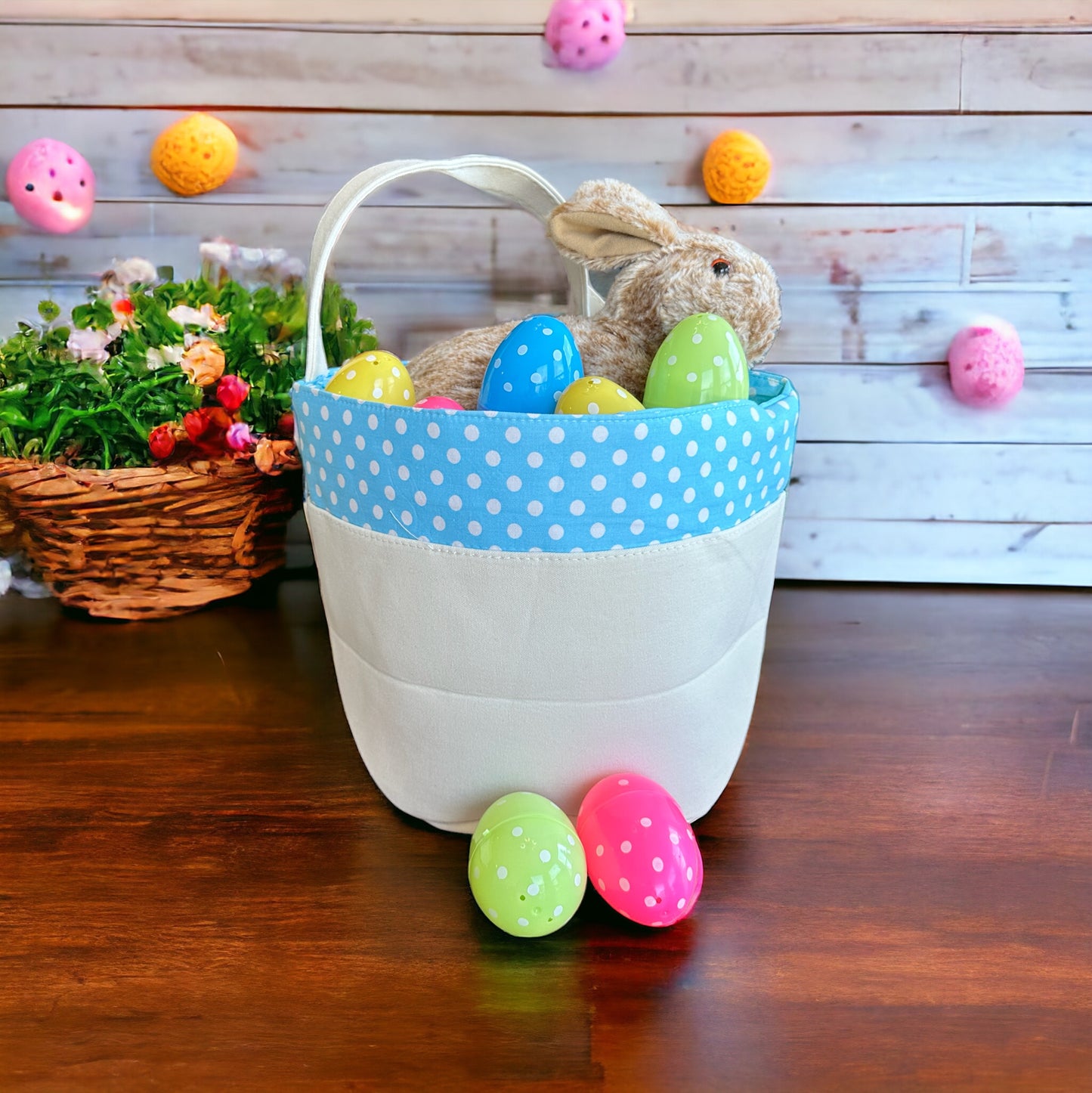 Personalized Easter Basket Boy and Girl Monogrammed Easter Basket, Easter Gift, Kids Easter Basket, Customized Easter Baskets