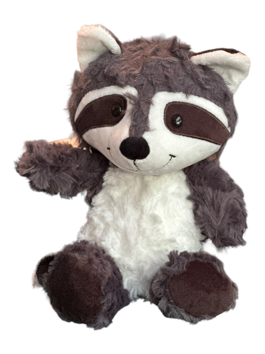 Personalized Stuffed Raccoon for Baby Girl or Boy – Custom Woodland Plush Gift