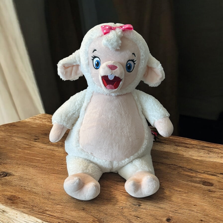 Personalized Lamb Stuffed Animal