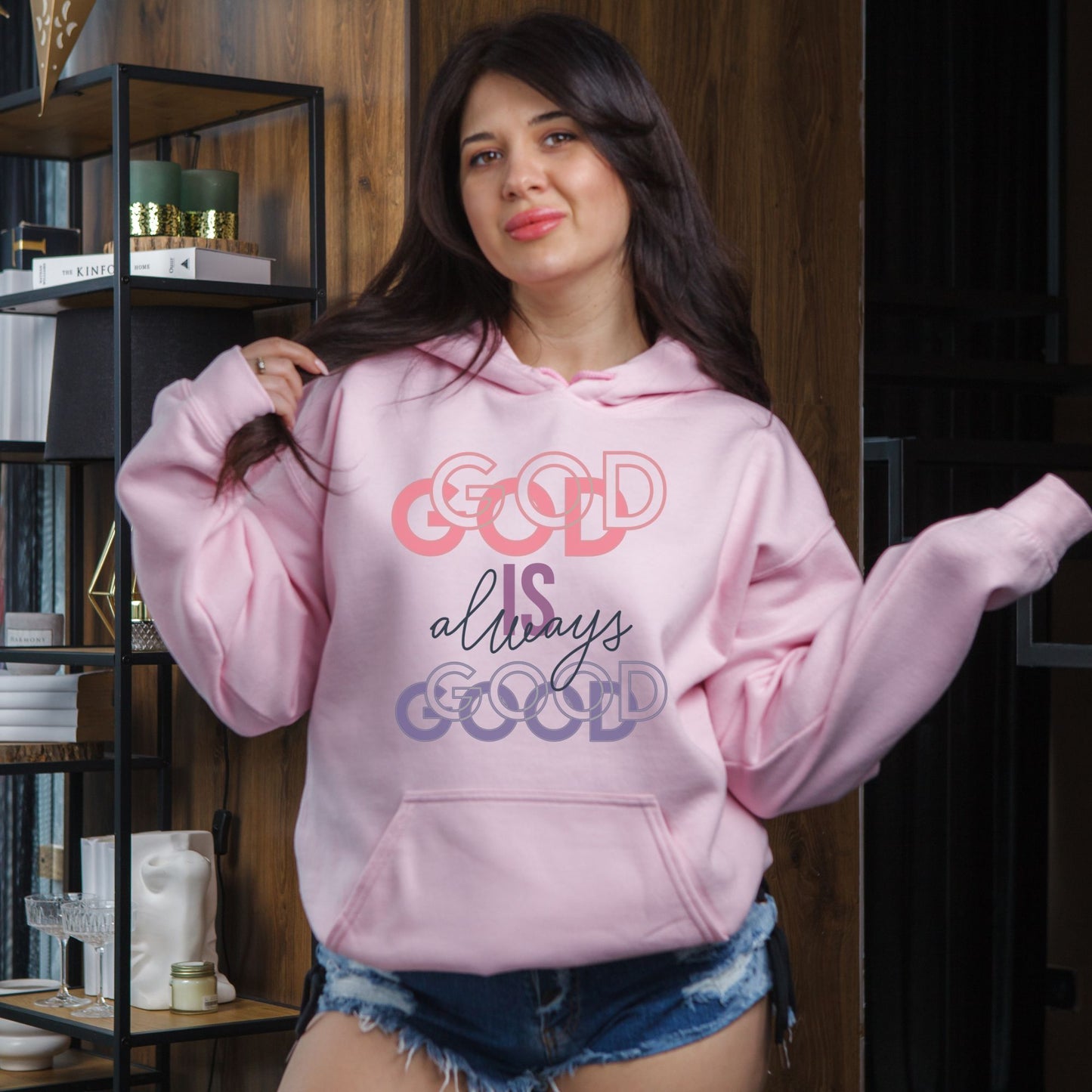 God Is Always Good Christian Apparel gifts for women, Bible Verse Shirt, Christian Gifts, Christian Streetwear, Bible Verse Tee, Christian Floral Bible Shirt