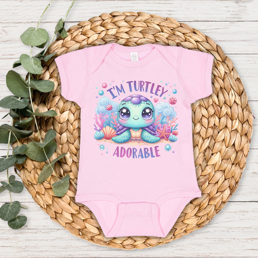 I'm Turtley Adorable Baby Bodysuit