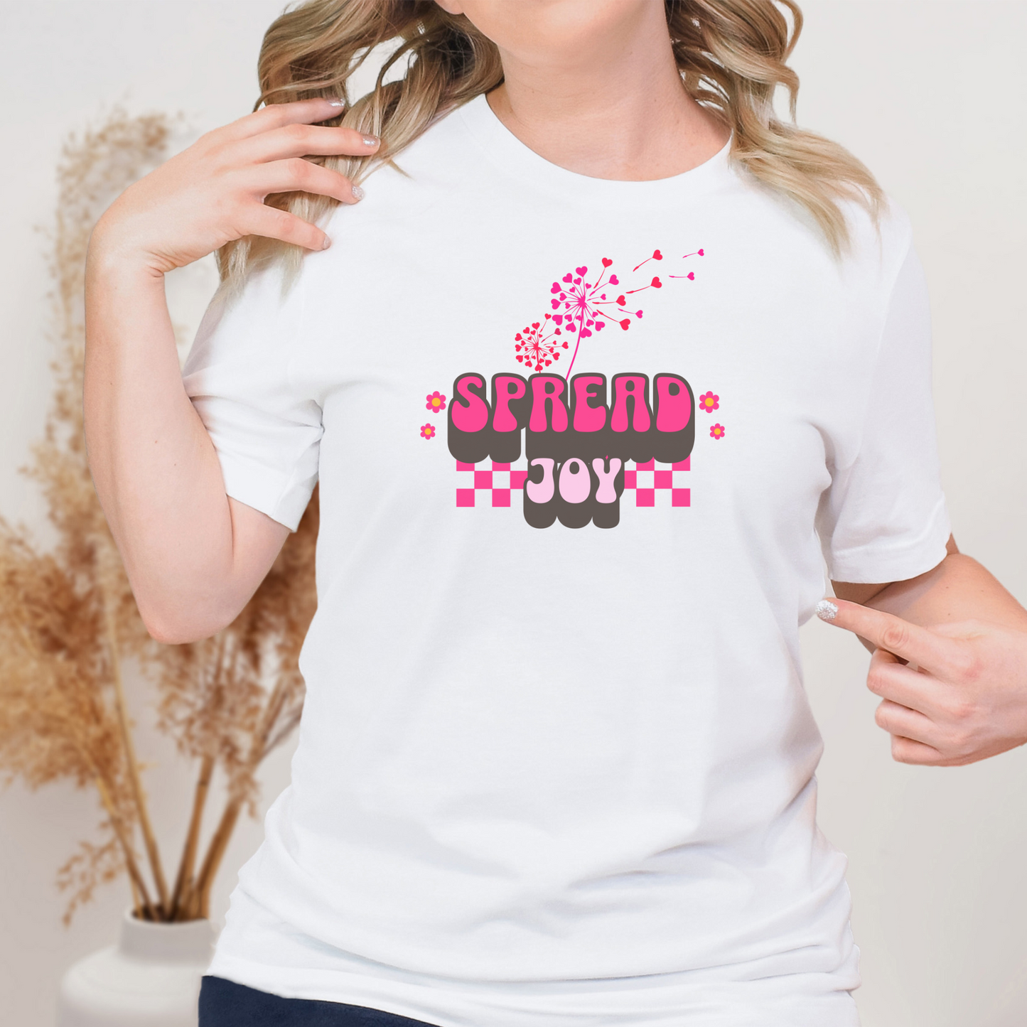 Spraed Joy Inspirational Shirt Valentines Day Shirt, Valentines Day T-Shirt, Valentines Day Gifts for Her, Valentines Day Shirt