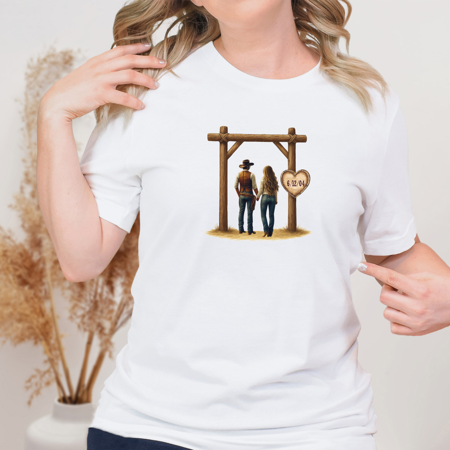 Cowboy and Cowgirl Tshirt