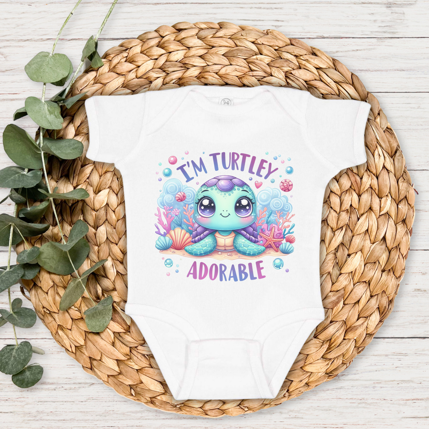 I'm Turtley Adorable Baby Bodysuit