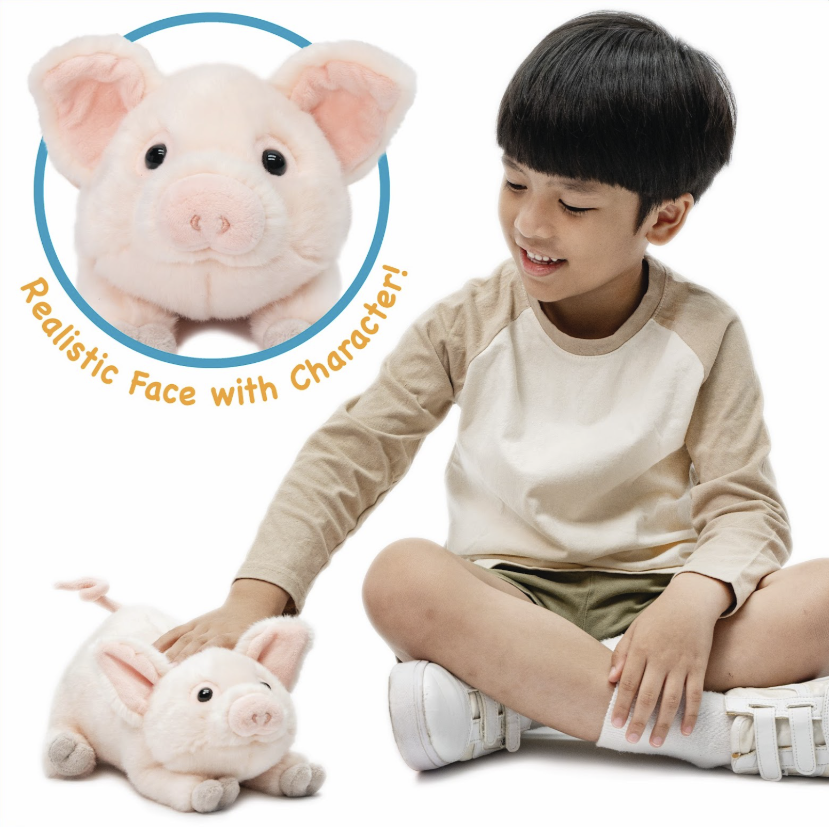 Perla The Pig - 10 Inch Stuffed Animal Plush